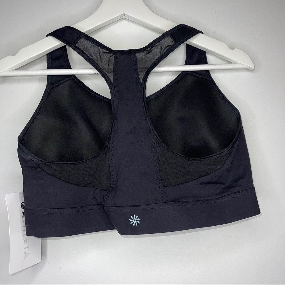 Athleta Hustle Bra in Supersonic Black NWT - Picture 3 of 3